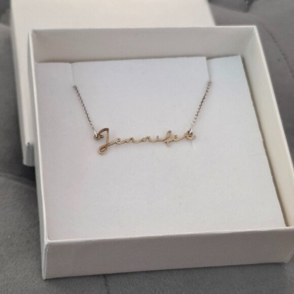 Oak & Luna 18" Jennifer Necklace, Silver - Picture 1 of 2